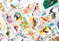 Почтовая открытка Старые марки