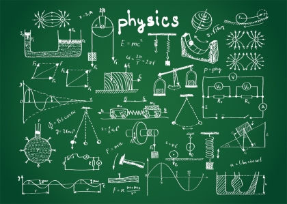 Почтовая открытка Основы физики